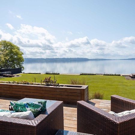 Jandals & Joy Lakefront Retreat Rotorua Exteriör bild
